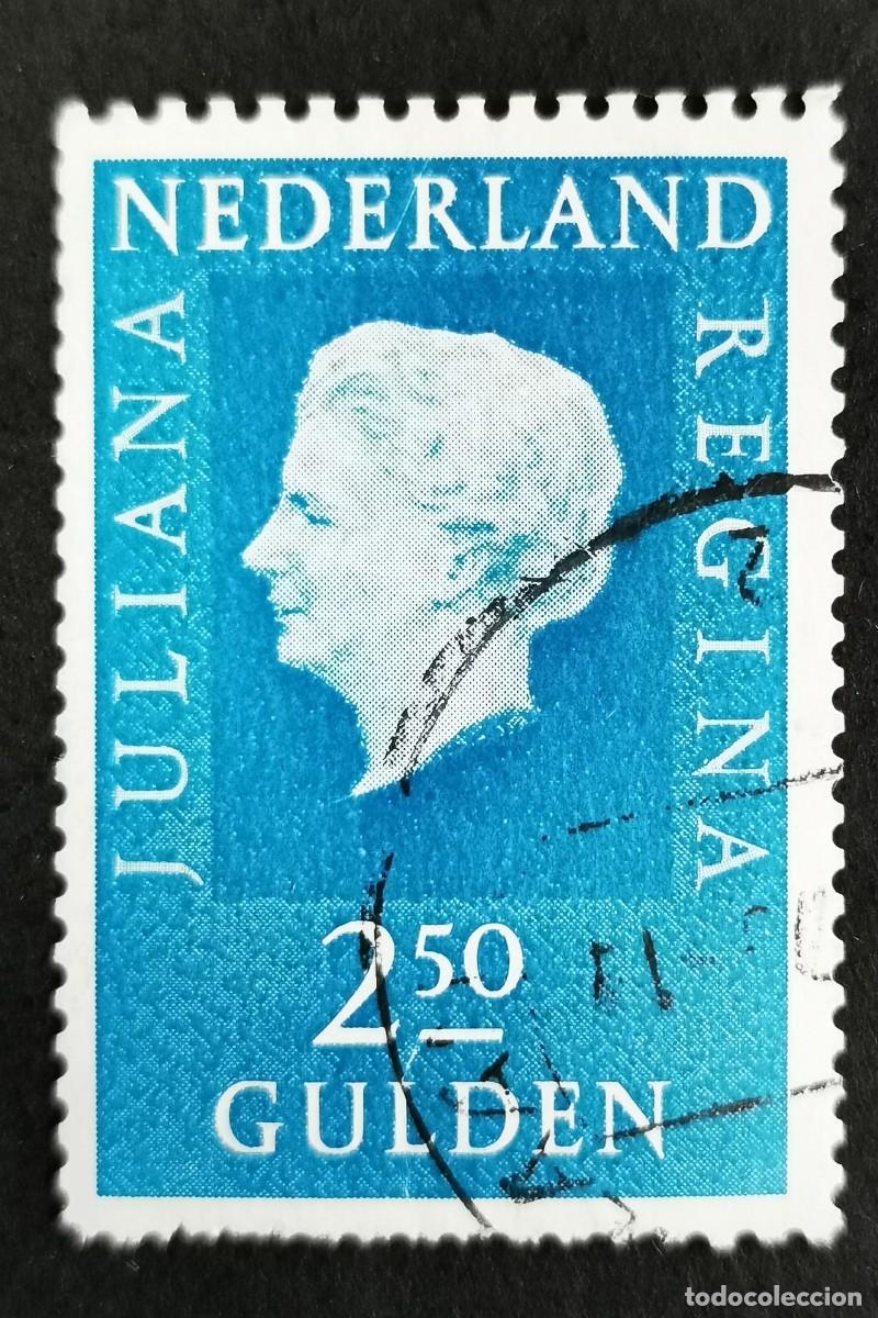 Sellos: Sello Pa&iacute;ses Bajos 1969, Reina Juliana (1909-2004), Tipo 'Regina', 2.50 &fnof;. Michel: NL 922x