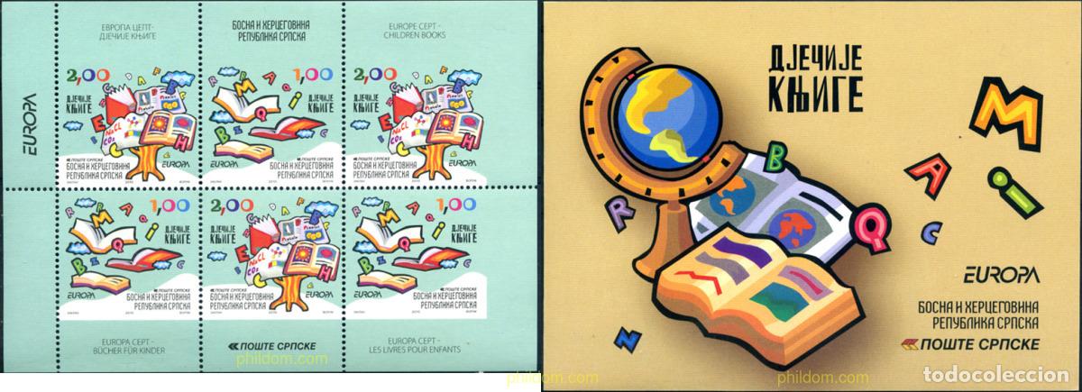 Sellos: 249431 MNH BOSNIA-HERZEGOVINA. Adm Serbia 2010 EUROPA CEPT 2010 - LIBROS INFANTILES