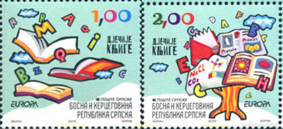 Sellos: 249429 MNH BOSNIA-HERZEGOVINA. Adm Serbia 2010 EUROPA CEPT 2010 - LIBROS INFANTILES