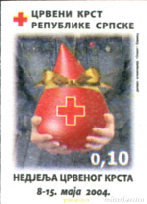 Sellos: 146269 MNH BOSNIA-HERZEGOVINA. Adm Serbia 2004 CRUZ ROJA