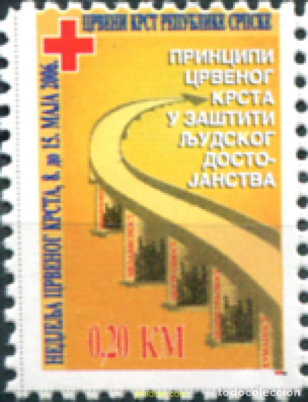 Francobolli: 197582 MNH BOSNIA-HERZEGOVINA. Adm Serbia 2006 CRUZ ROJA