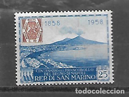 Sellos: SERIE COMPLETA NUEVA DE SAN MARINO DE 1958