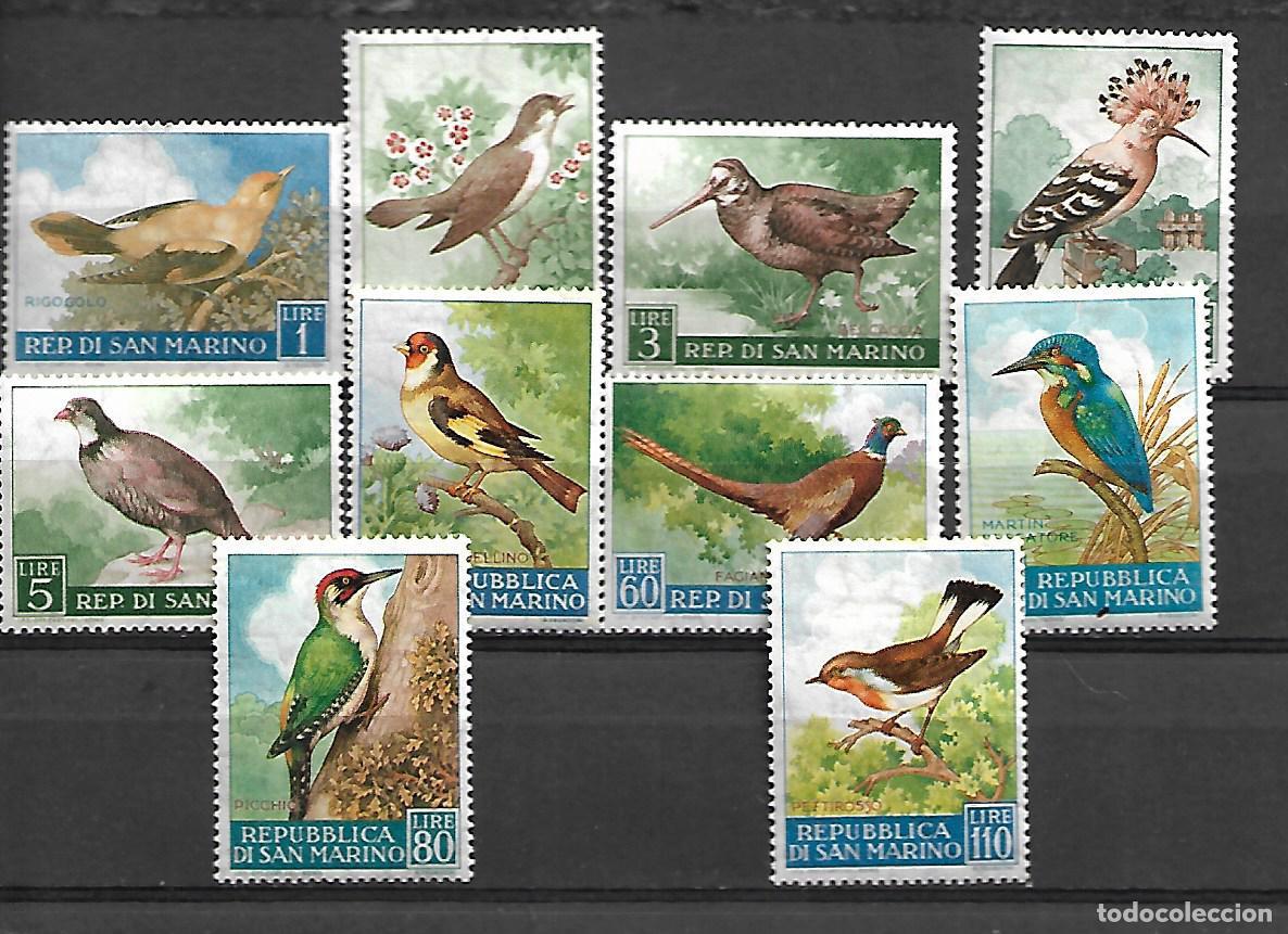 Sellos: SERIE COMPLETA NUEVA DE SAN MARINO DE 1960