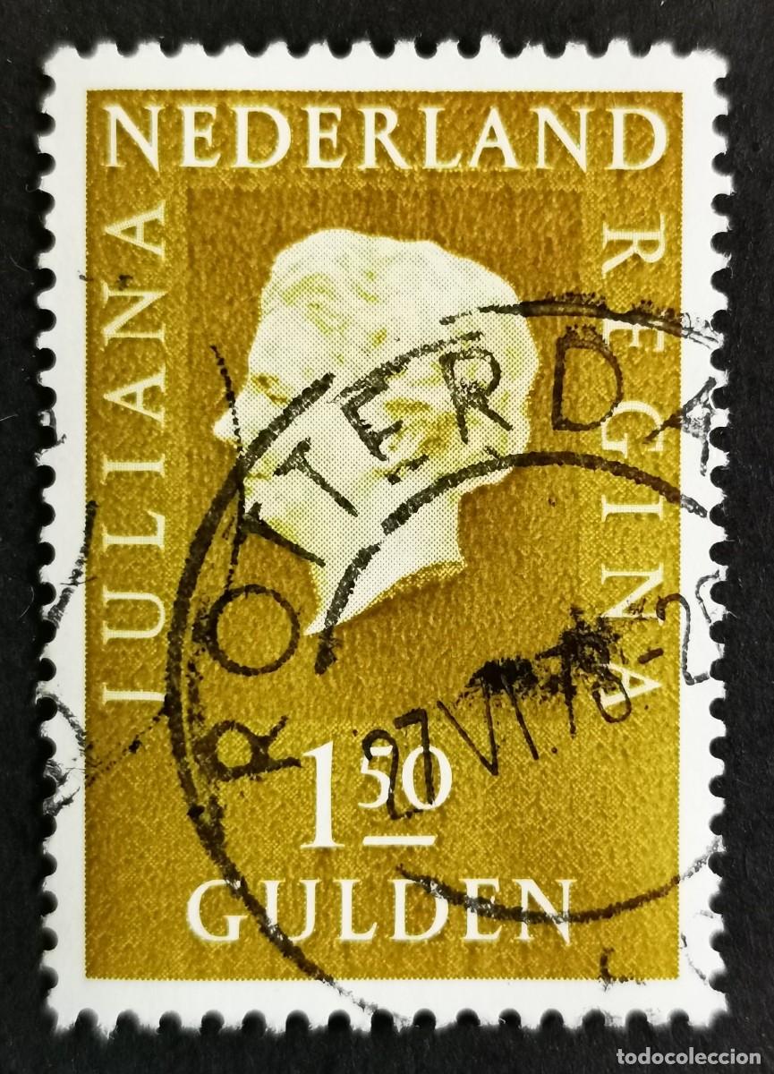 Sellos: Sello Pa&iacute;ses Bajos 1971, Reina Juliana (1909-2004), Tipo 'Regina', 1,50 &fnof;. Michel: NL 956x