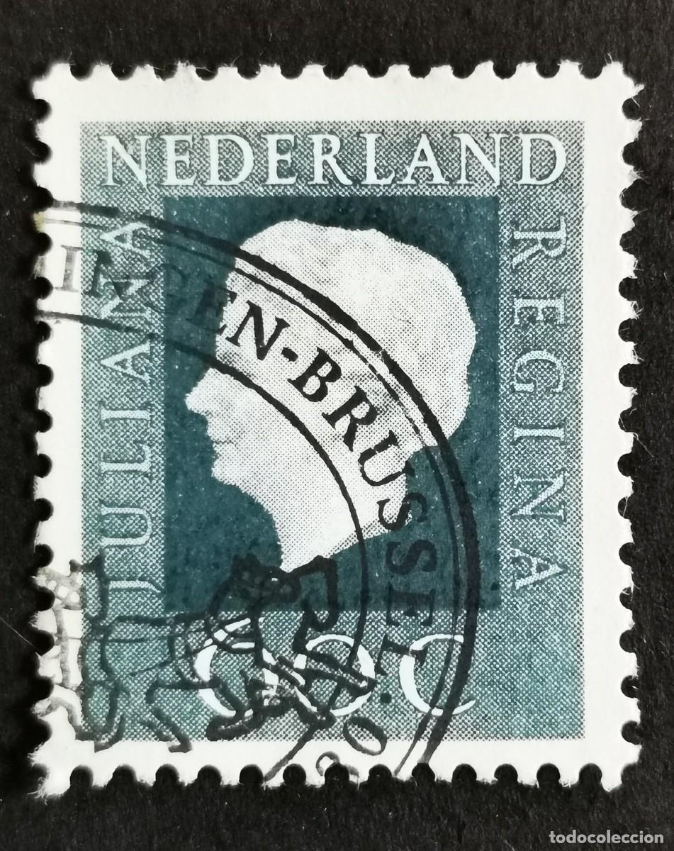 Sellos: Sello Pa&iacute;ses Bajos 1972, Reina Juliana (1909-2004), Tipo 'Regina', 60 c. Michel: NL 979A