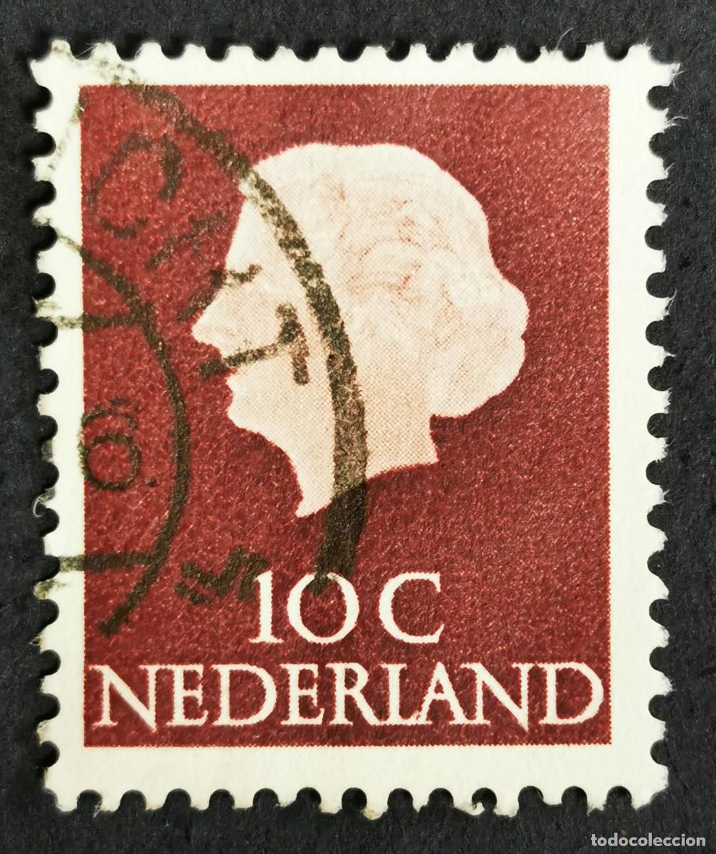 Sellos: Sello Pa&iacute;ses Bajos 1953, Reina Juliana (1909-2004) , 10 c. Michel: NL 620XxA