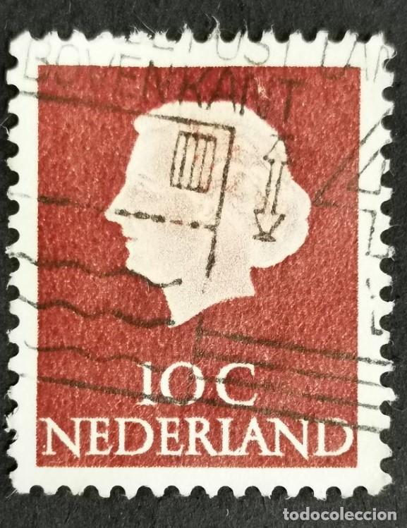 Sellos: Sello Pa&iacute;ses Bajos 1953, Reina Juliana (1909-2004) , 10 c. Michel: NL 620XxA