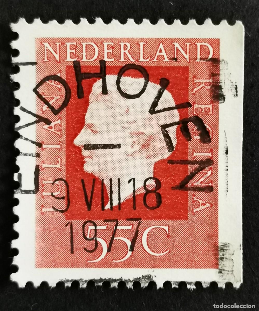 Sellos: Sello Pa&iacute;ses Bajos 1976, Reina Juliana (1909-2004), Tipo 'Regina' folleto, 55 c. Michel: NL 1064Dr