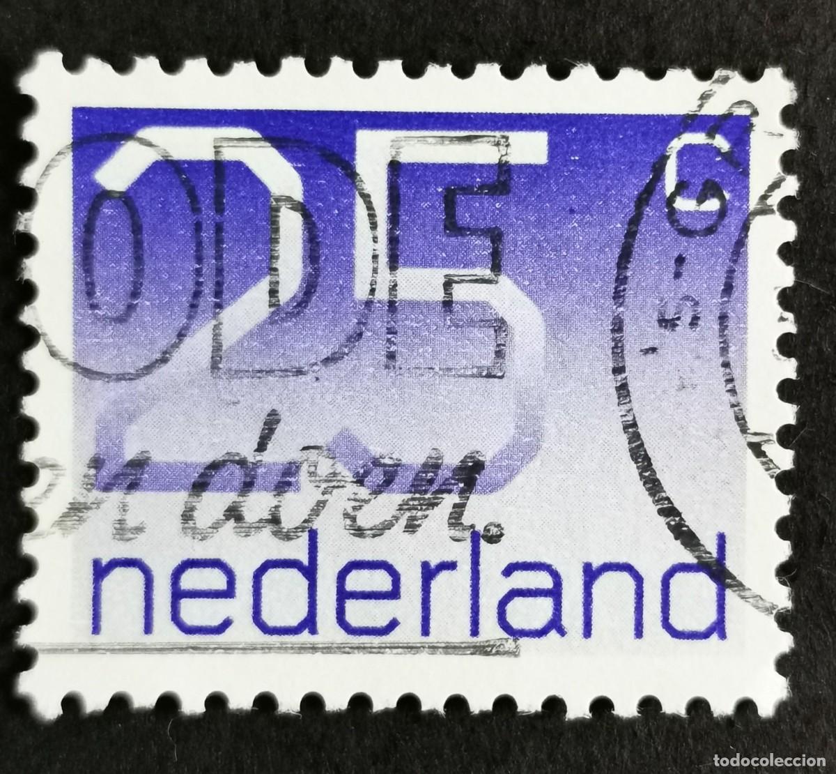 Sellos: Sello Pa&iacute;ses Bajos 1976, Tipo de n&uacute;mero 'Crouwel' - &rdquo;2&rdquo; Tipo I, 25 c. Michel: NL 1067A
