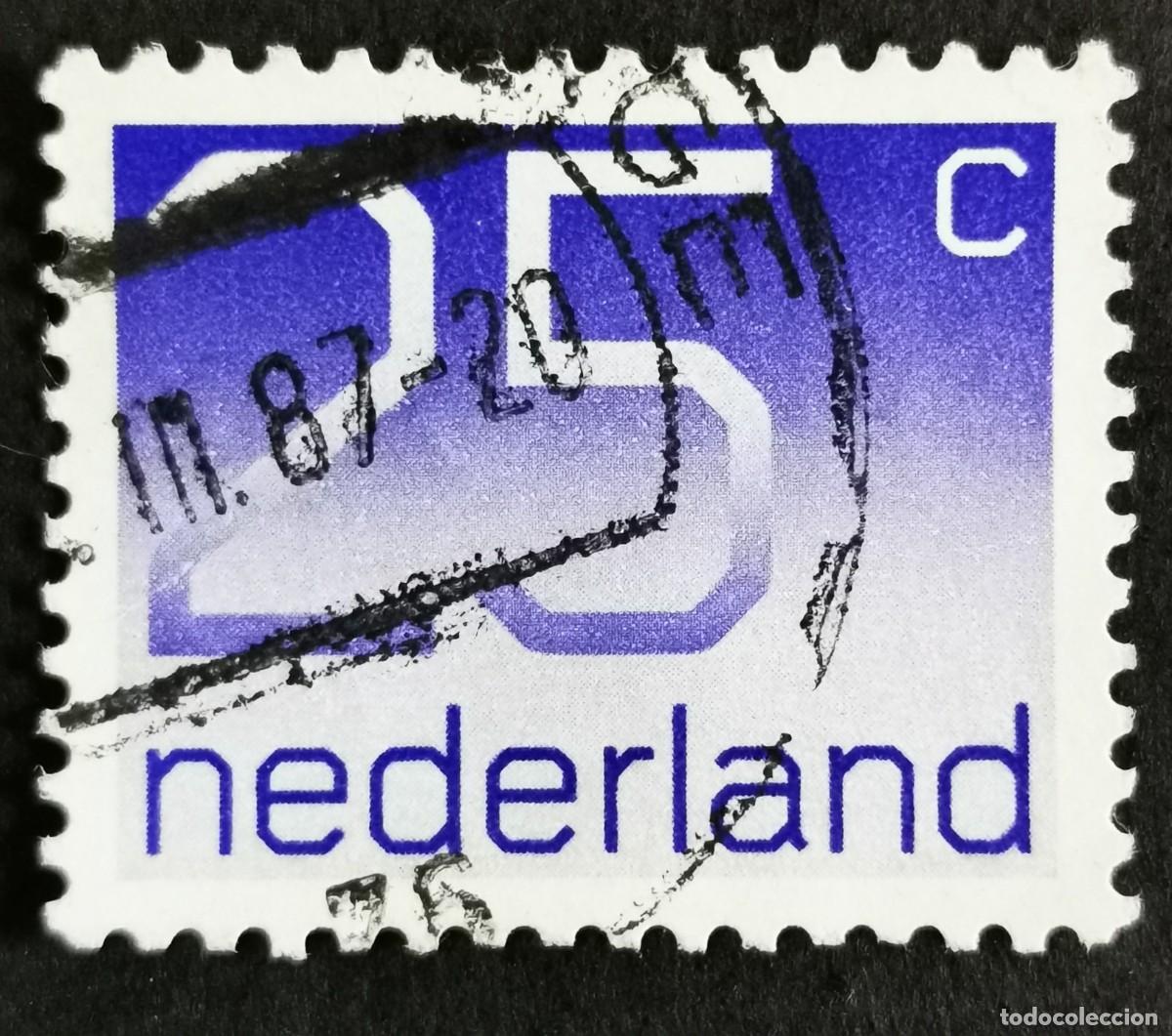 Sellos: Sello Pa&iacute;ses Bajos 1976, Tipo de n&uacute;mero 'Crouwel' - &rdquo;2&rdquo; Tipo II, 25 c. Michel: NL 1067A