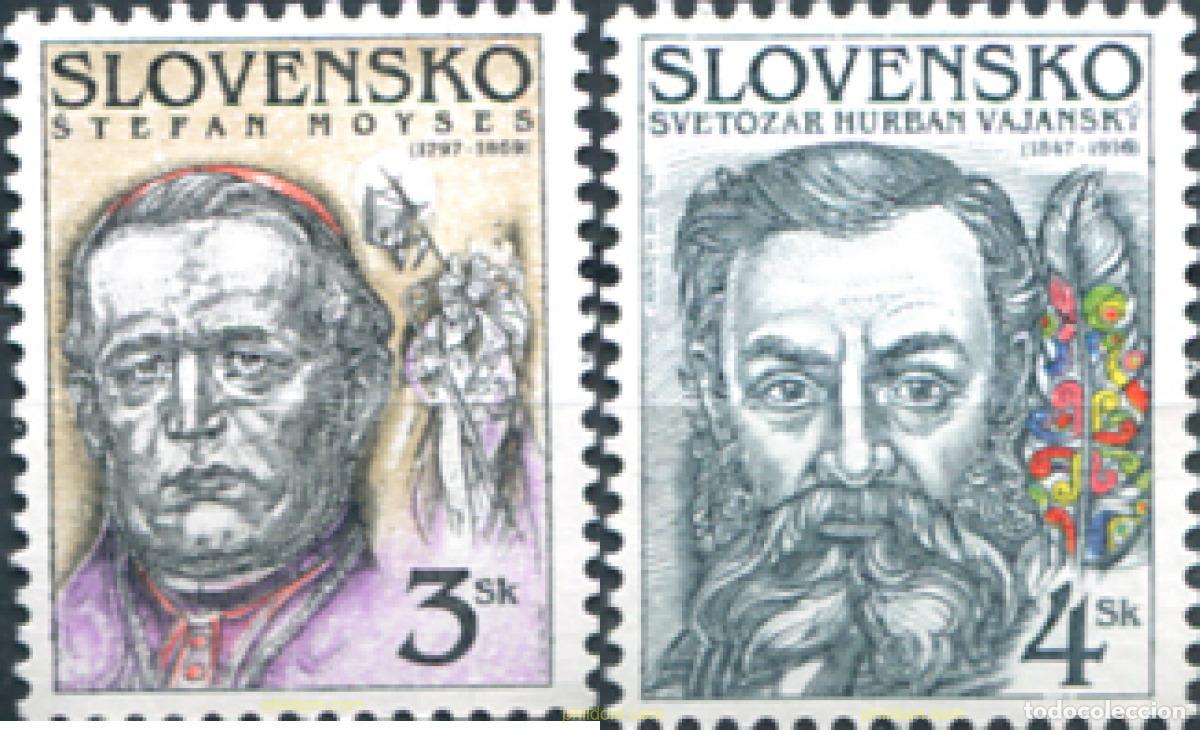 Sellos: 156558 MNH ESLOVAQUIA 1997 PERSONALIDADES