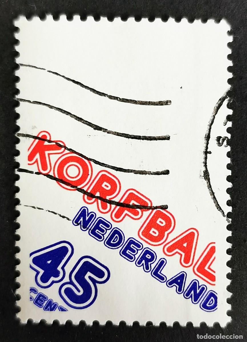 Sellos: Sello Pa&iacute;ses Bajos 1978, 75&ordm; aniversario primera competici&oacute;n korfball, 45 c. Michel: NL 1122