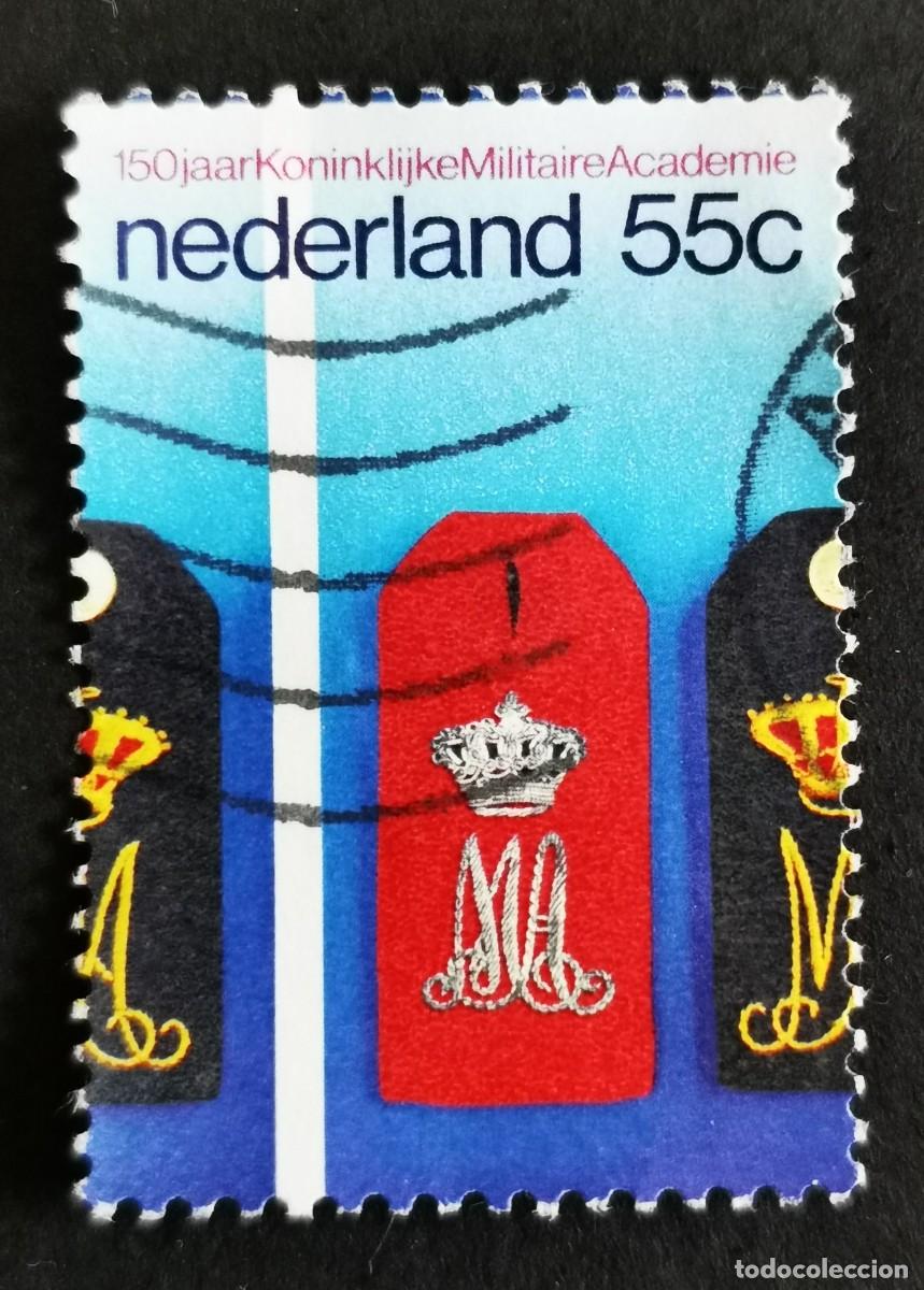 Sellos: Sello Pa&iacute;ses Bajos 1978, Charreteras de uniformes hist&oacute;ricos de cadetes, 55 c. Michel: NL 1126