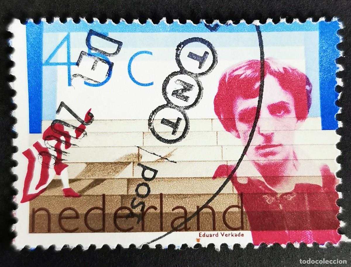 Sellos: Sello Pa&iacute;ses Bajos 1978, Centenario nacimiento Rutger Verkade (1878-1961), 45 c. Michel: NL 1127