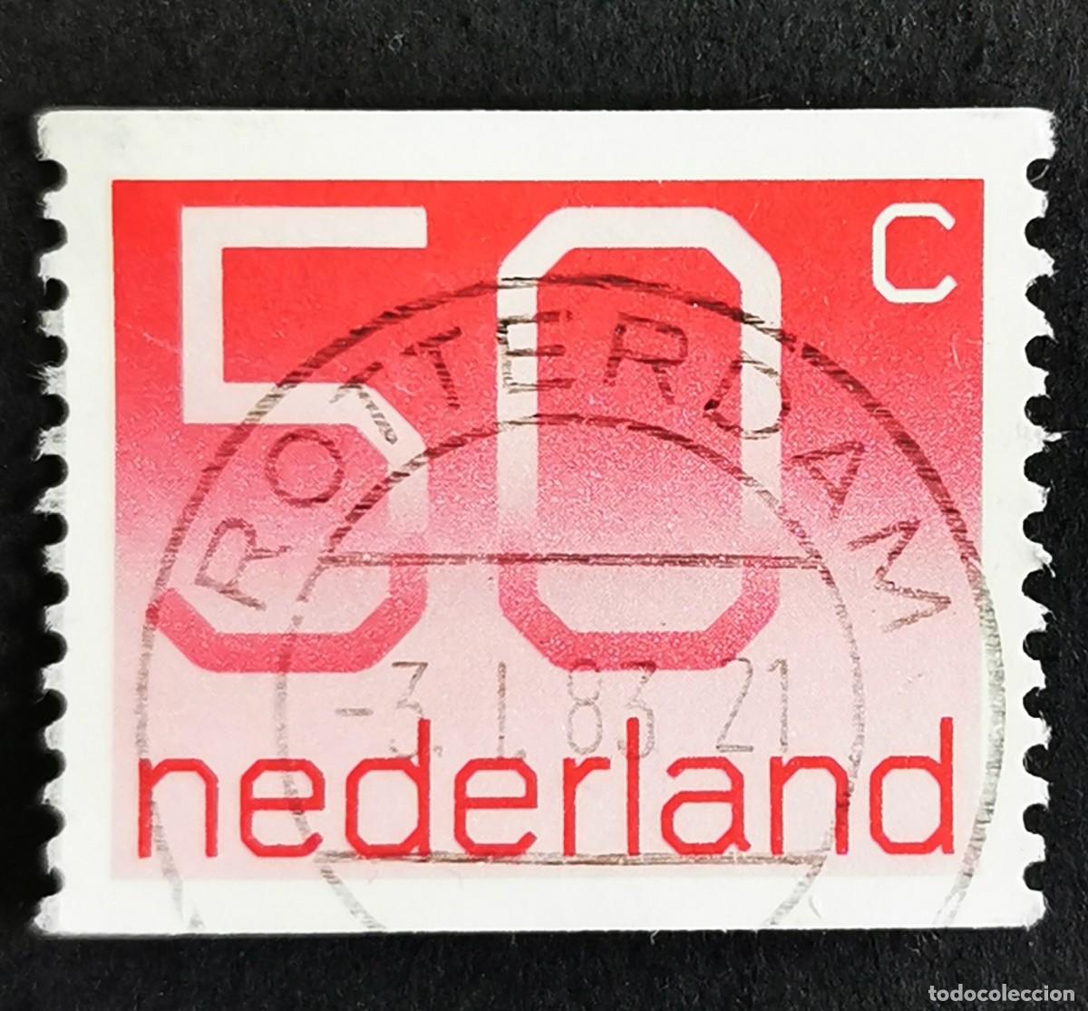 Sellos: Sello Pa&iacute;ses Bajos 1979, Tipo num&eacute;rico 'Crouwel' - Bobina, 50 c. Michel: NL 1132C