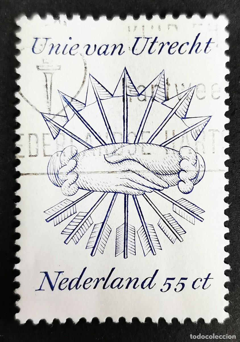 Sellos: Sello Pa&iacute;ses Bajos 1979, IV Centenario de la Uni&oacute;n de Utrecht, 55 c. Michel: NL 1133