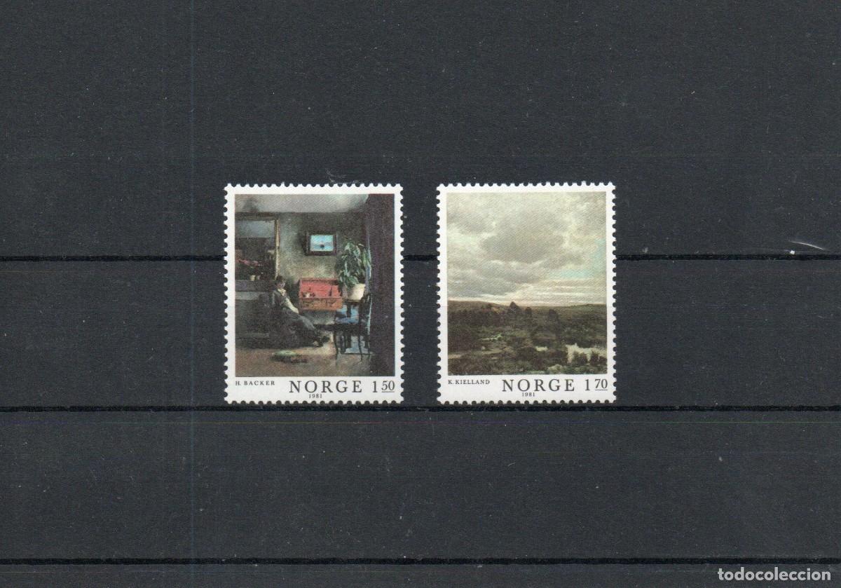 Sellos: NORUEGA. PINTURAS NORUEGAS CLASICAS.