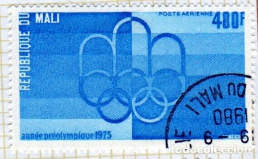 Sellos: Mali. Anillos y Globo . 1975 YT-PA256/PA257. S. Completa.