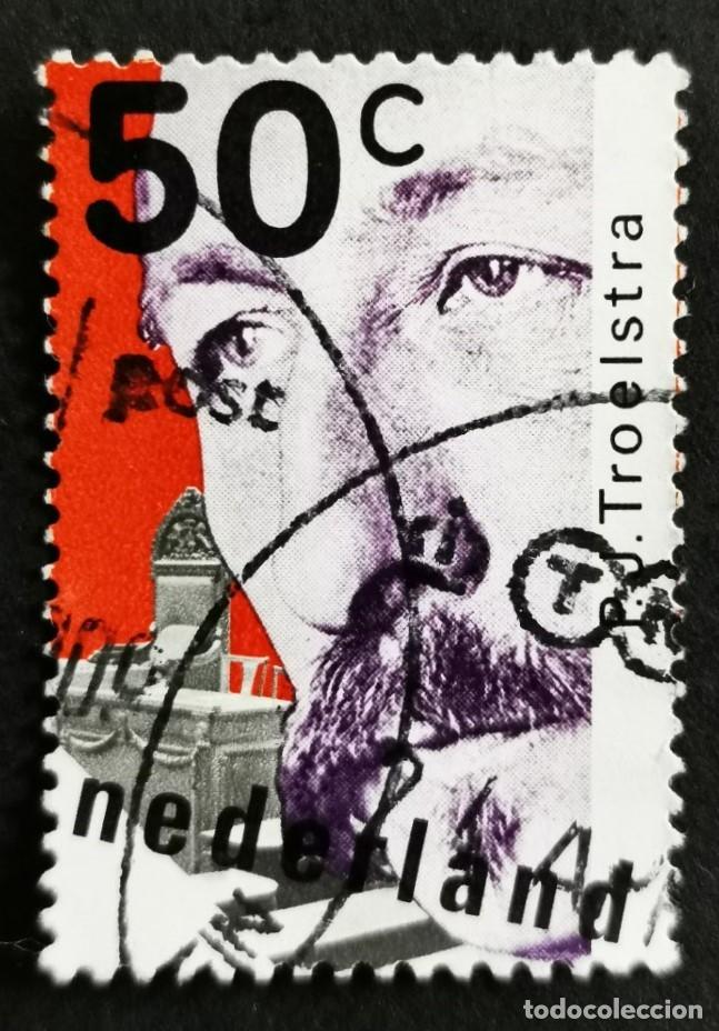 Sellos: Sello Pa&iacute;ses Bajos 1980, JSr. P.J. Troelstra (1860-1930), 50 c. Michel: NL 1152