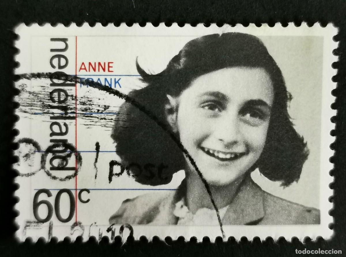 Sellos: Sello Pa&iacute;ses Bajos 1980, Ana Frank (1929-1945), 60 c. Michel: NL 1159
