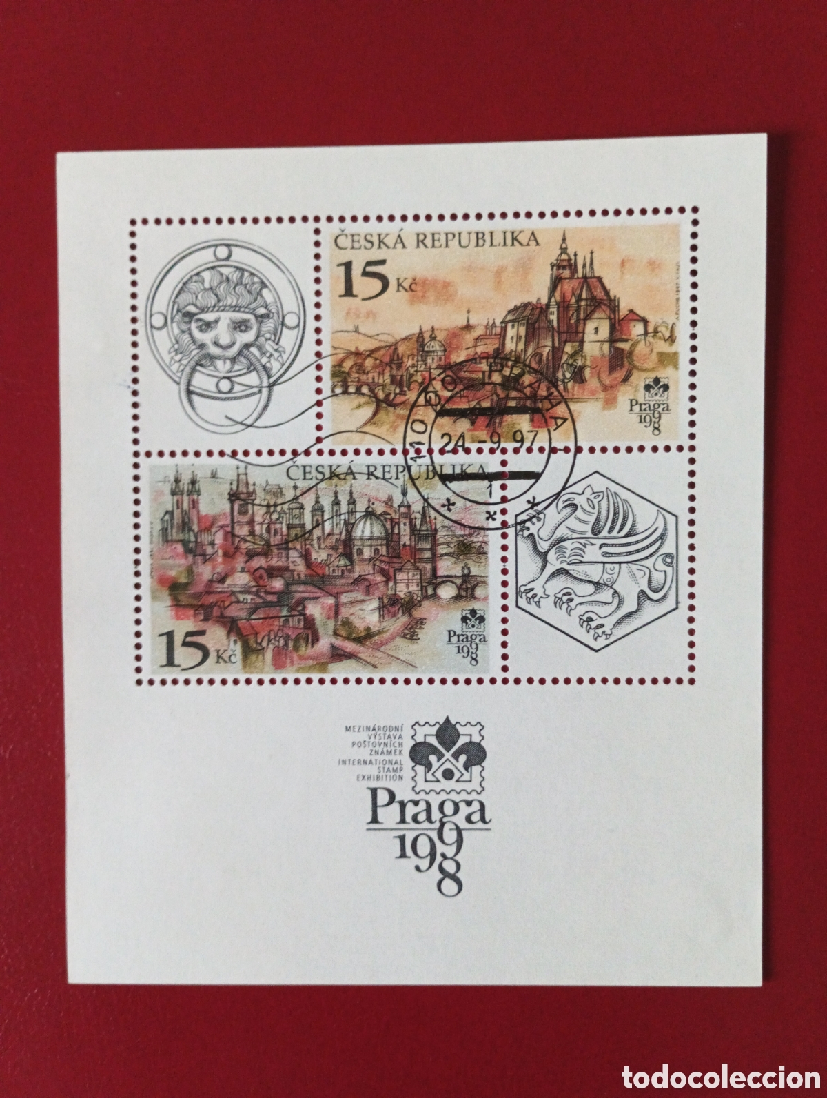 Sellos: Sellos Republica Checa A&ntilde;o 1997