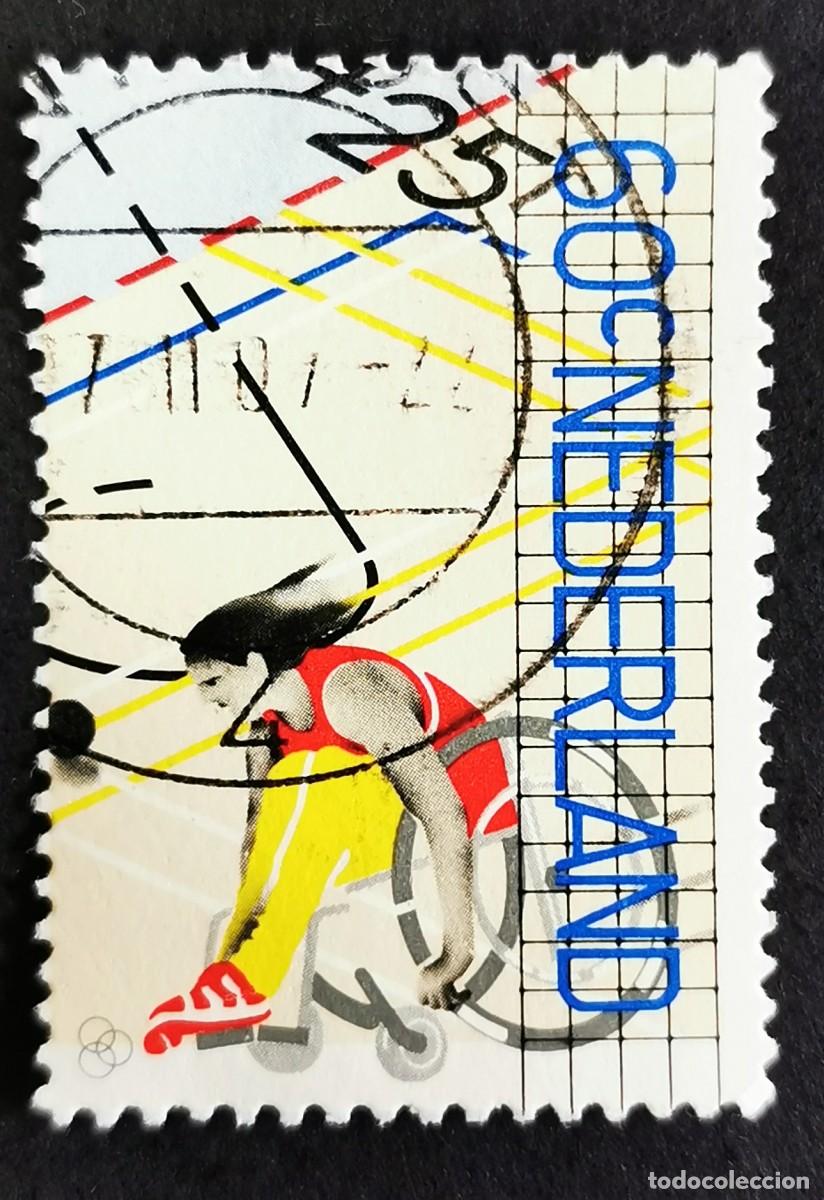 Sellos: Sello Pa&iacute;ses Bajos 1980, Olimpiada de Bridge, Valkenburg, 60+25 c. Michel: NL 1164