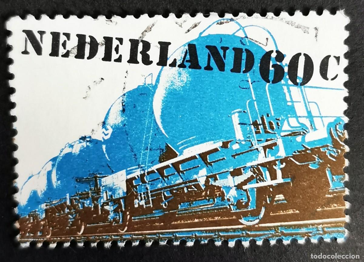 Sellos: Sello Pa&iacute;ses Bajos 1980, Transporte ferroviario: Vag&oacute;n silo tipo UCES, 60 c. Michel: NL 1166