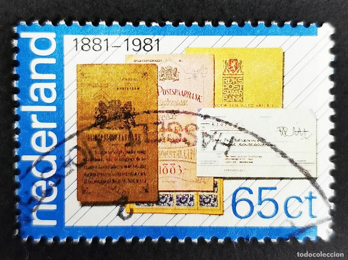 Sellos: Sello Pa&iacute;ses Bajos 1981, Banco Nacional de Ahorros, 65 c. Michel: NL 1182