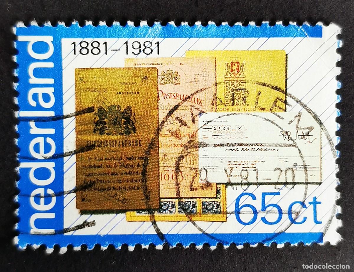 Sellos: Sello Pa&iacute;ses Bajos 1981, Banco Nacional de Ahorros, 65 c. Michel: NL 1182