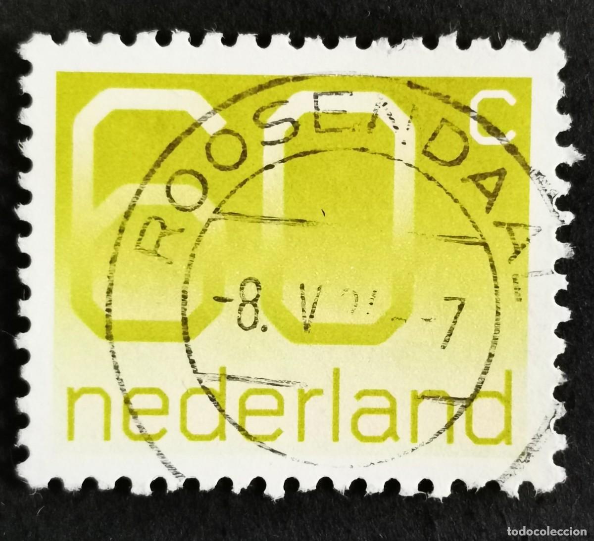 Sellos: Sello Pa&iacute;ses Bajos 1981, Tipo num&eacute;rico 'Crouwel'- Bobina, 60 c. Michel: NL 1184A