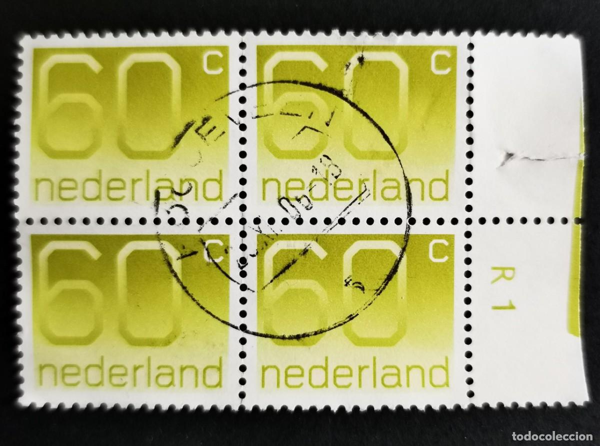 Sellos: Sello Pa&iacute;ses Bajos 1981, Tipo num&eacute;rico 'Crouwel'- Bobina, 60 c. Michel: NL 1184A