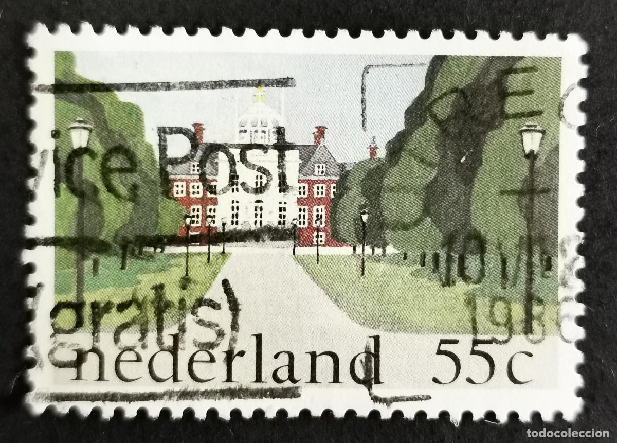 Sellos: Sello Pa&iacute;ses Bajos 1981, Palacio Real &rdquo;Huis Ten Bosch&rdquo;, La Haya, 55 c. Michel: NL 1185