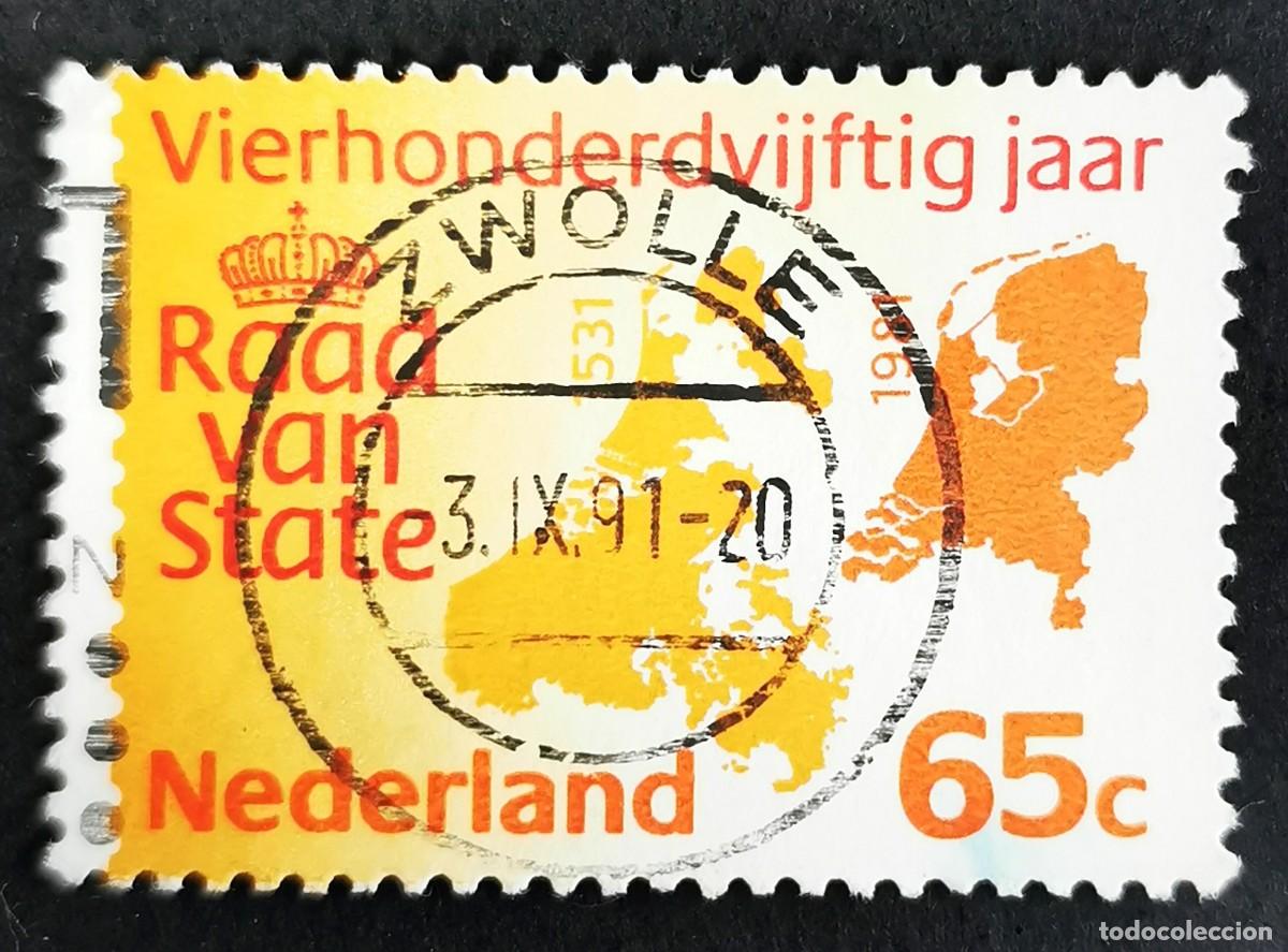 Sellos: Sello Pa&iacute;ses Bajos 1981, 450&ordm; aniversario del Consejo de Estado, 65 c. Michel: NL 1188