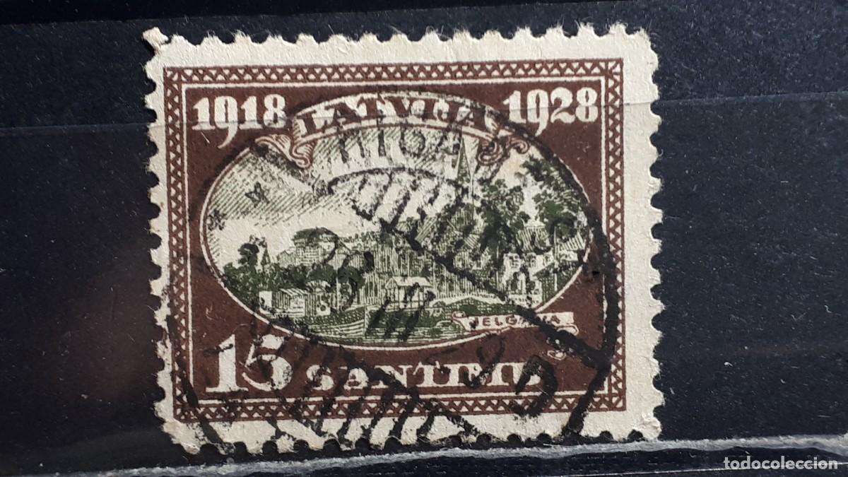 Sellos: LETONIA. A&Ntilde;O 1928. &deg;. YVERT, 138