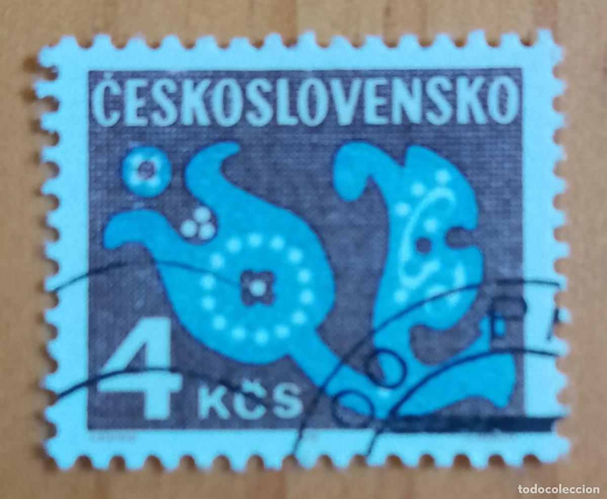 Sellos: CHECOSLOVAQUIA - V/F 4 KCS - VER DESCRIPCI&Oacute;N