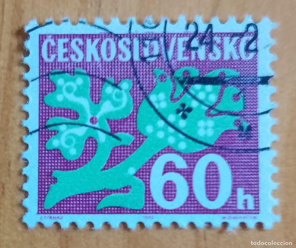 Sellos: CHECOSLOVAQUIA - V/F 60 KCS - VER DESCRIPCI&Oacute;N