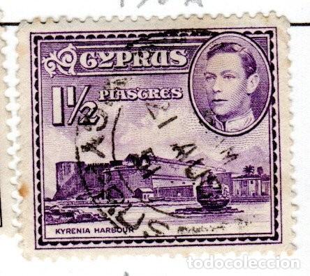Timbres: Europa. Chipre. Rey Jorge VI. 1938-51. YT-138A. Usado