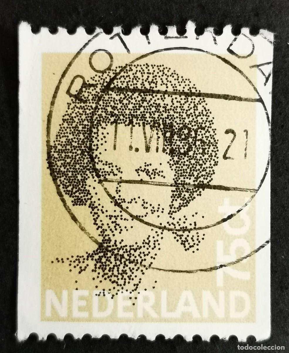 Sellos: Sello Pa&iacute;ses Bajos 1982, Reina Beatriz (1938-), Tipo 'Struyken'- Bobina, 75 c. Michel: NL 1211C