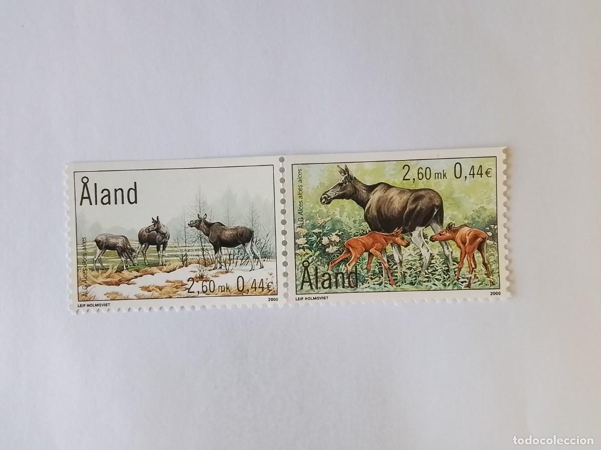 Sellos: A&Ntilde;O 2000 ALAND SELLO USADO