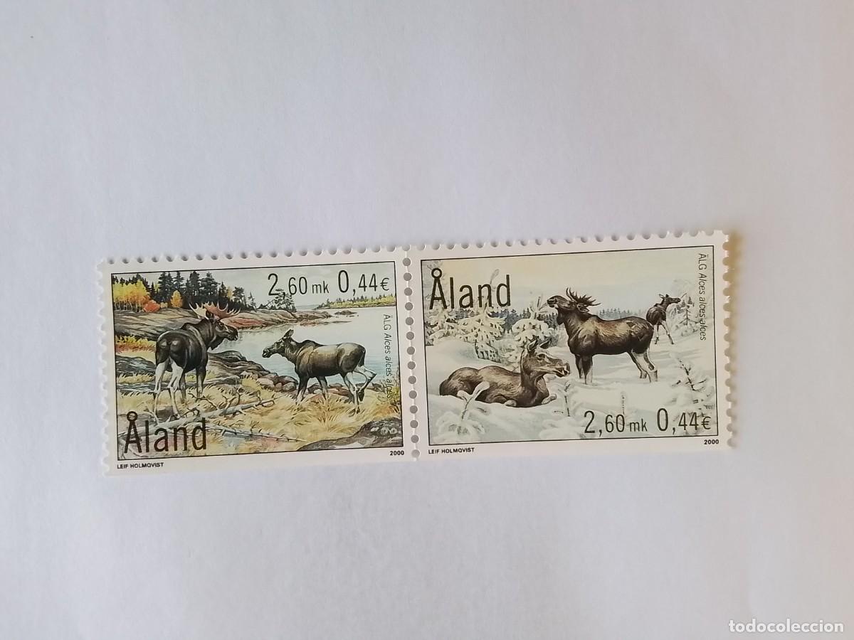 Sellos: A&Ntilde;O 2000 ALAND SELLO USADO