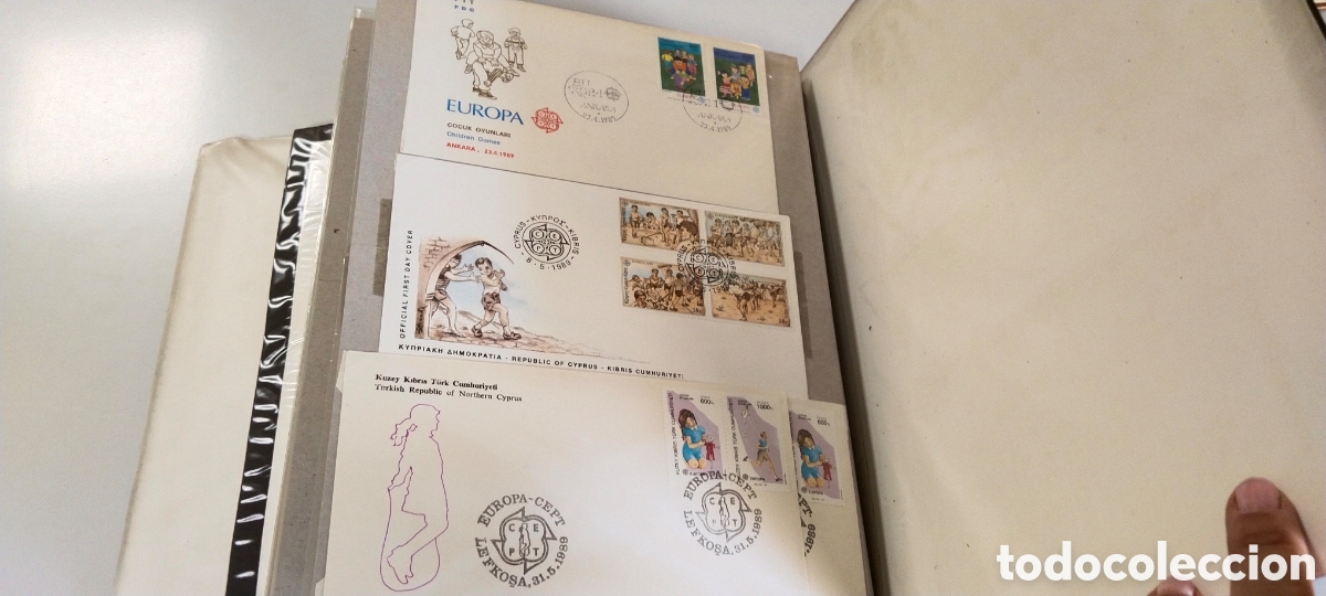 Sellos: Lote de 90 SPD Tema Europa - Foto 6