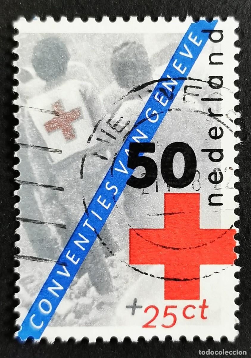 Sellos: Sello Pa&iacute;ses Bajos 1983, Los cuatro Convenios de Ginebra, 50 c. Michel: NL 1236A