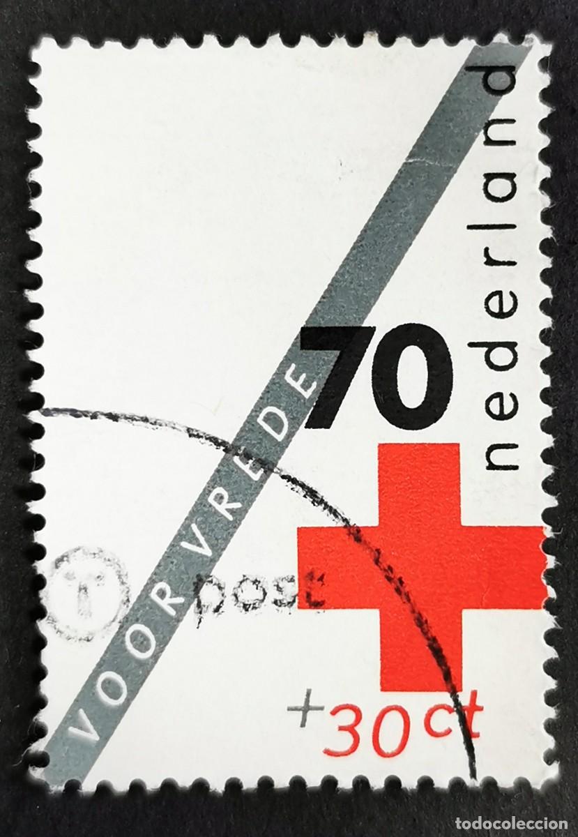 Sellos: Sello Pa&iacute;ses Bajos 1983, Cruz Roja por la Paz, 70+30 c. Michel: NL 1239A