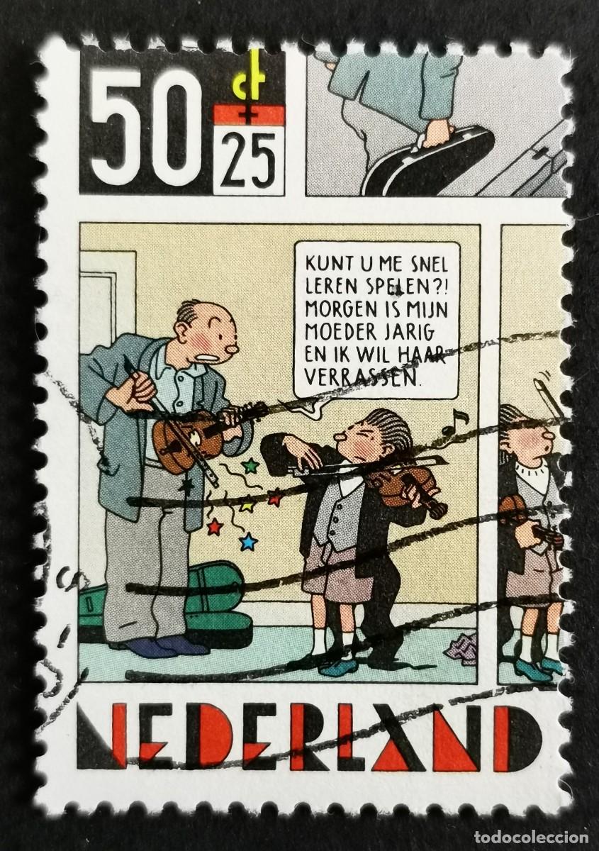 Sellos: Sello Pa&iacute;ses Bajos 1984, Educaci&oacute;n musical, 50+25 c. Michel: NL 1259