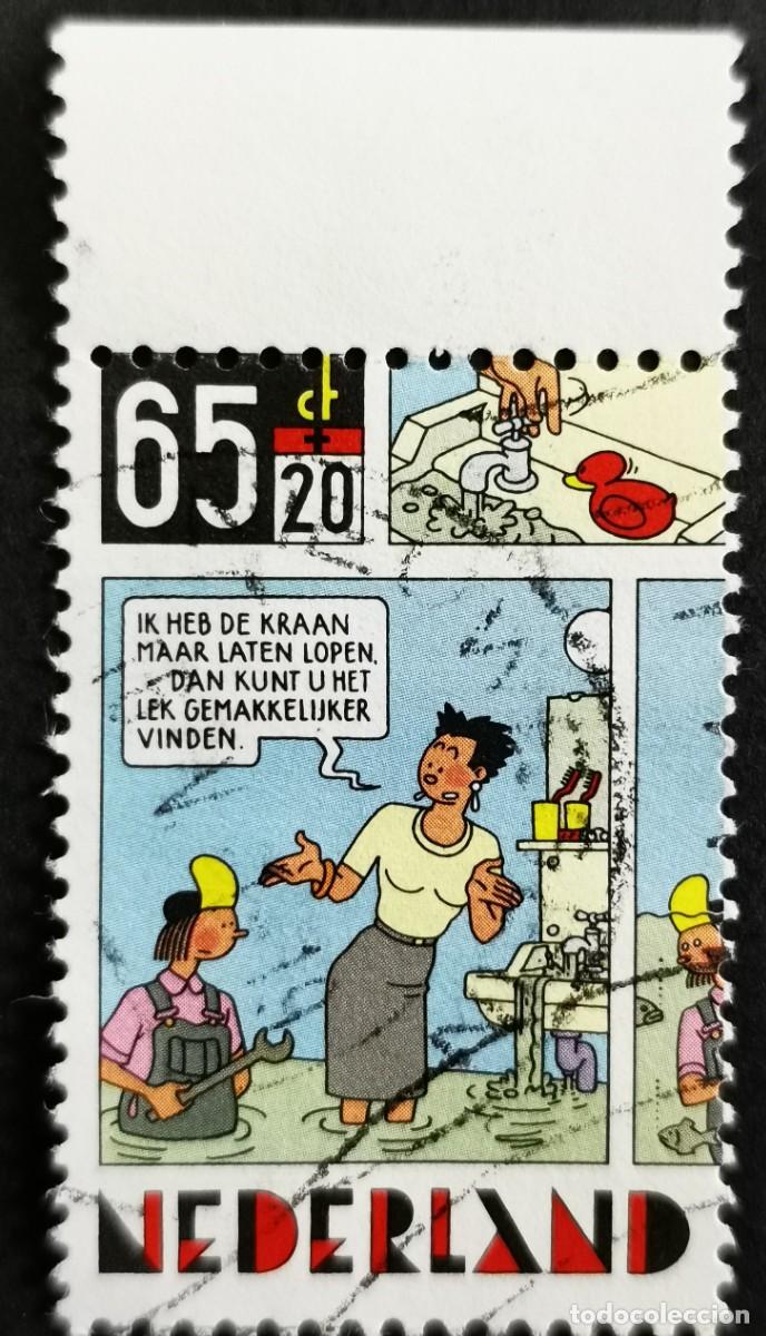 Sellos: Sello Pa&iacute;ses Bajos 1984, Sellos para ni&ntilde;os 1984 Plomero, 65+20 c. Michel: NL 1261
