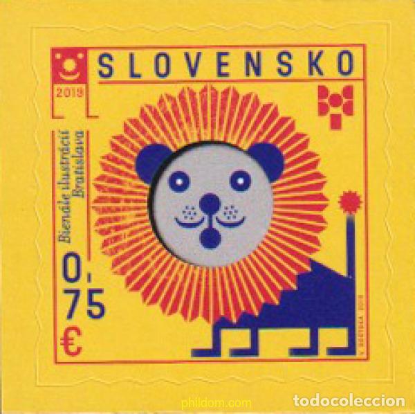 Timbres: 614205 MNH ESLOVAQUIA 2019 BIENAL DE LA ILUSTRACION - BRATISLAVA-2019
