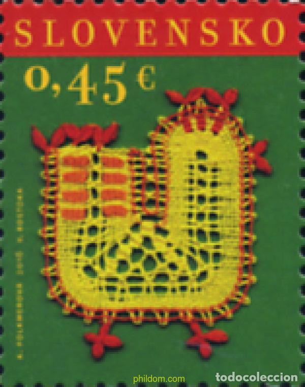 Timbres: 355781 MNH ESLOVAQUIA 2016 PASCUA