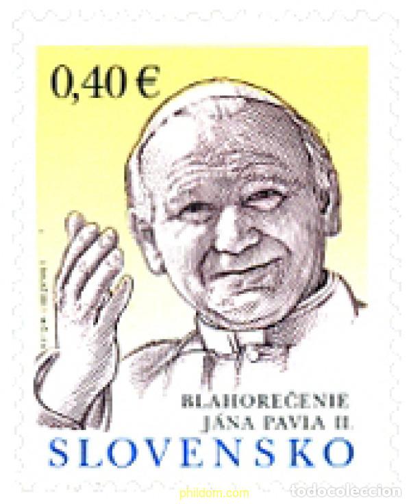 Timbres: 262725 MNH ESLOVAQUIA 2011 PAPA JUAN PABLO II