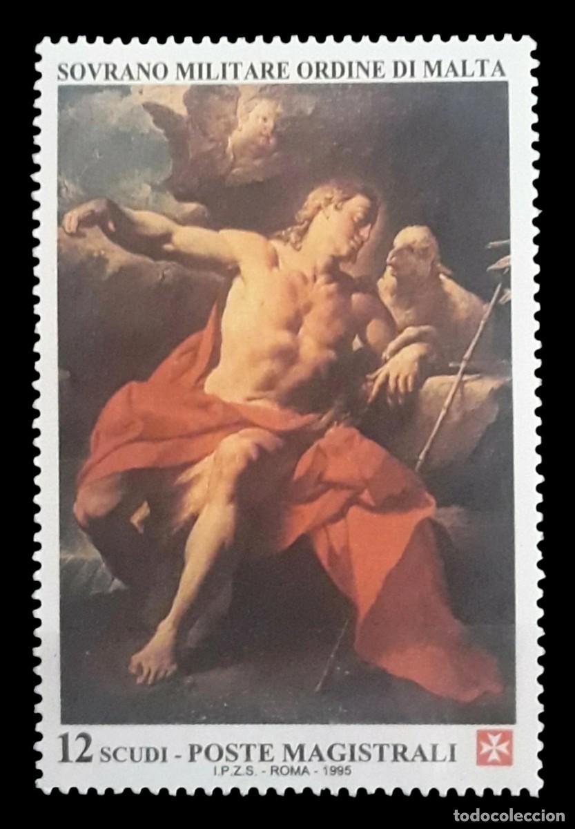 Sellos: LA ORDEN DE MALTA 1995 SAN JUAN BAUTISTA. NUEVO - MNH.