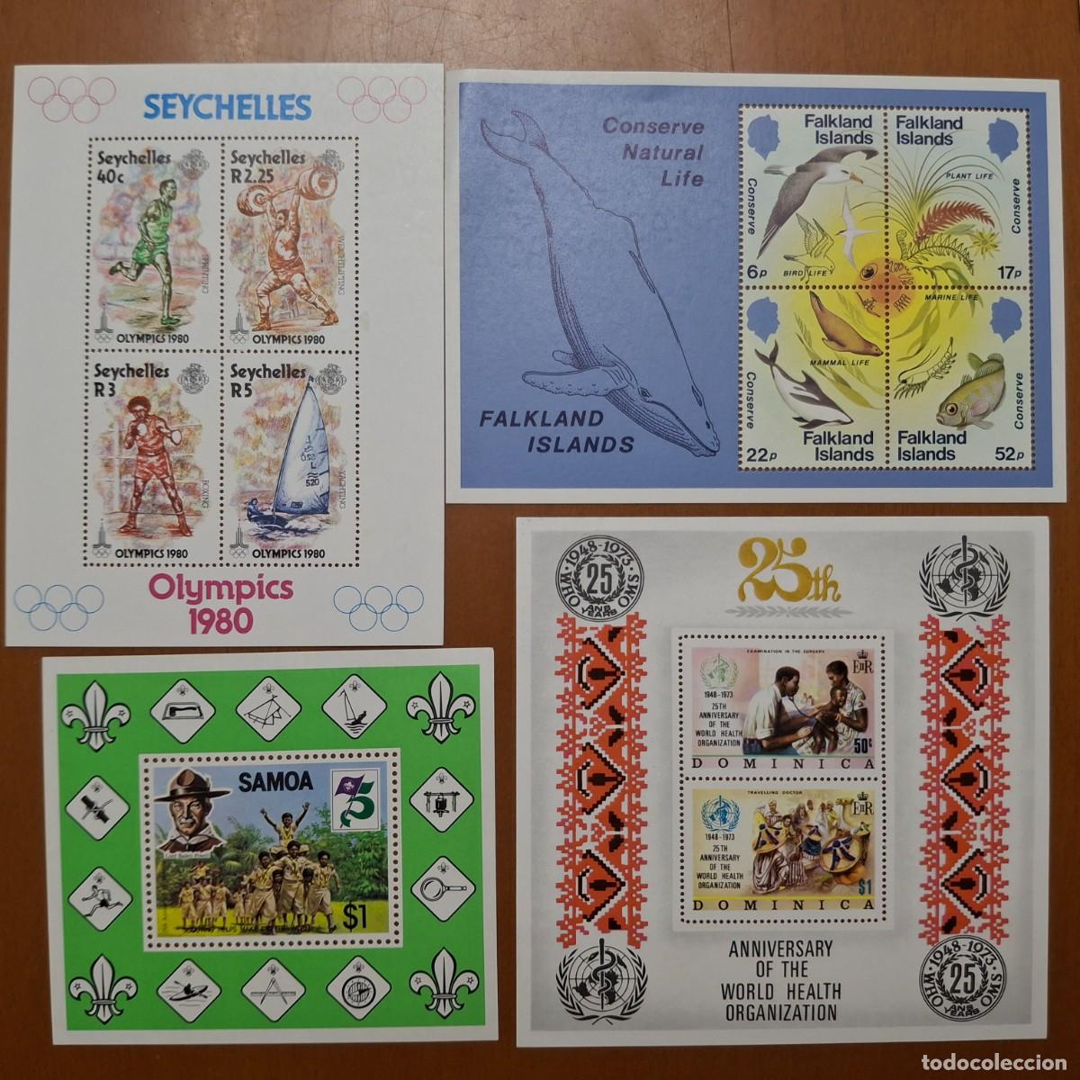 Selos: HB776 HOJITAS BLOQUE de COMMONWEALTH en NUEVO ideal para tematicas (leer descripcion)